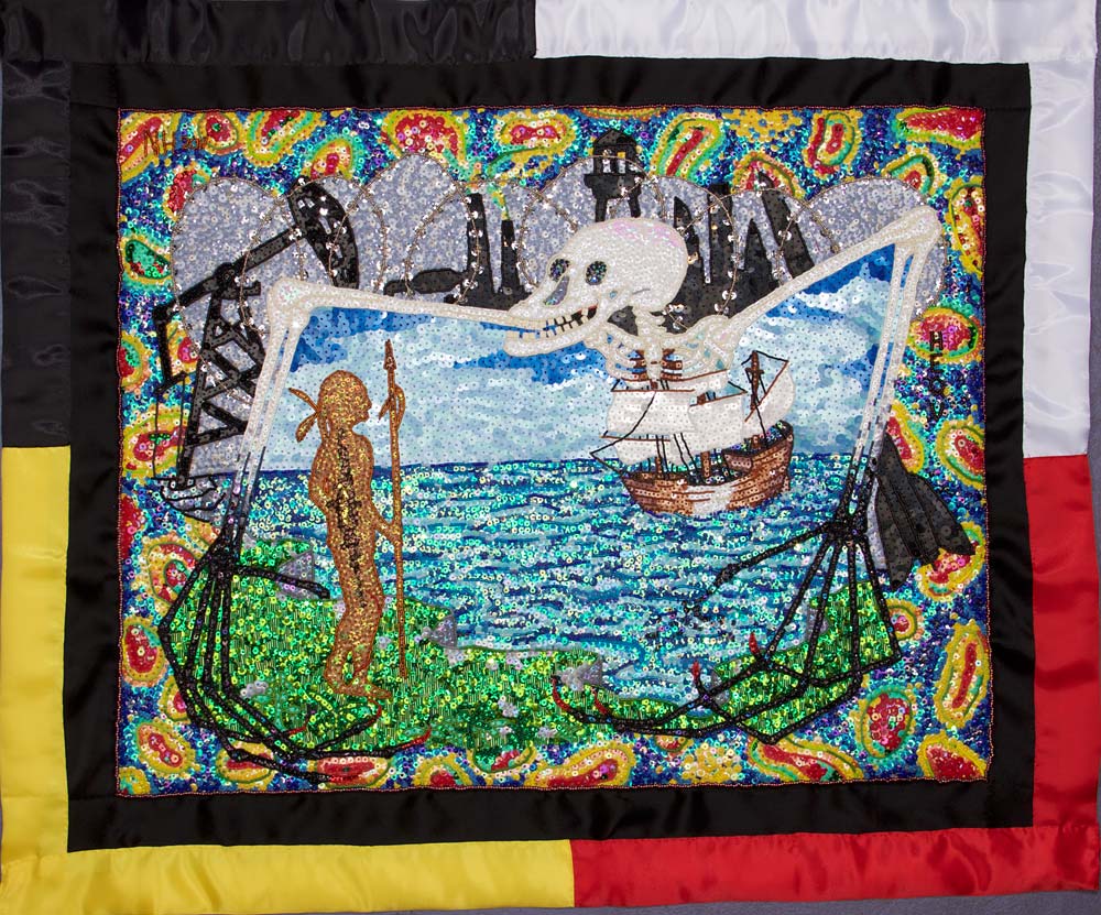 Columbus Day Tapestry